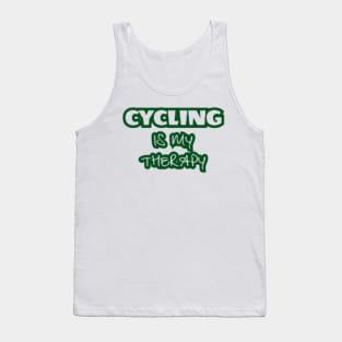 Cycling is my Therapy Tank Top